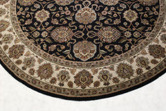 Black Rug, Round Rug, Jaipur Rug, Wool Oriental Rugs, Rug On Carpet