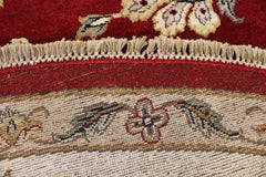 10'0" x 10'0" Silk Flower Round Rug