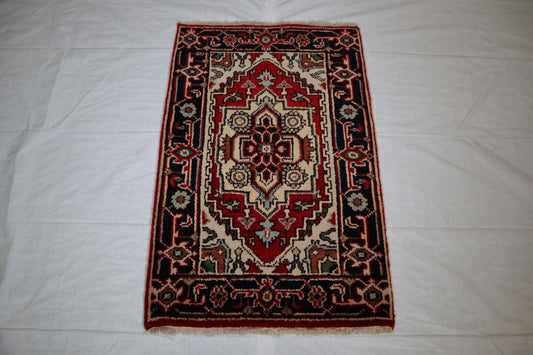Serapi Rug, Indian Rug, Hand Knotted, Persian Rug, Door Mat