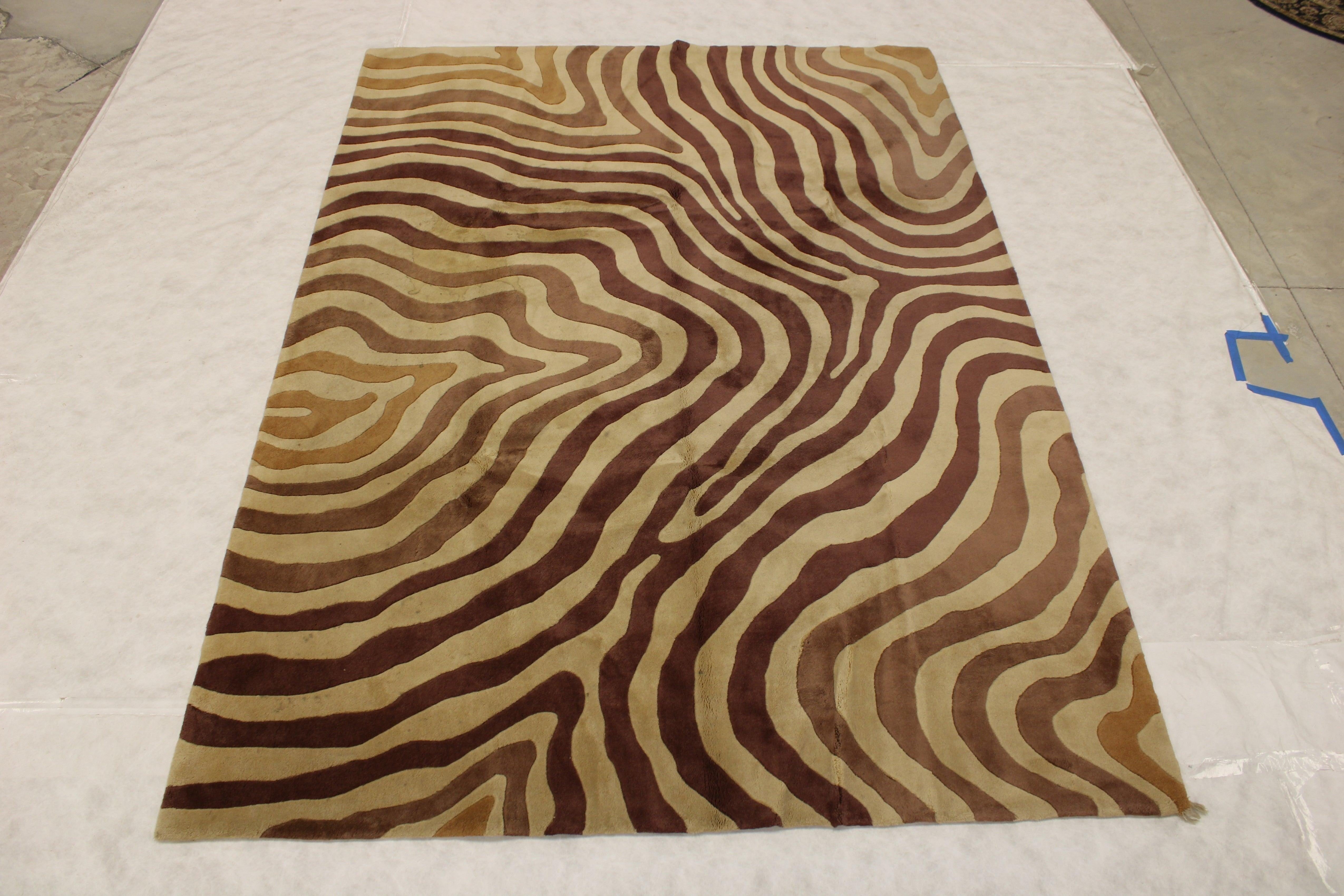 Indo Rug, Handmade Rug, Area Rugs, Dining Room Rug, 8x12 Rug