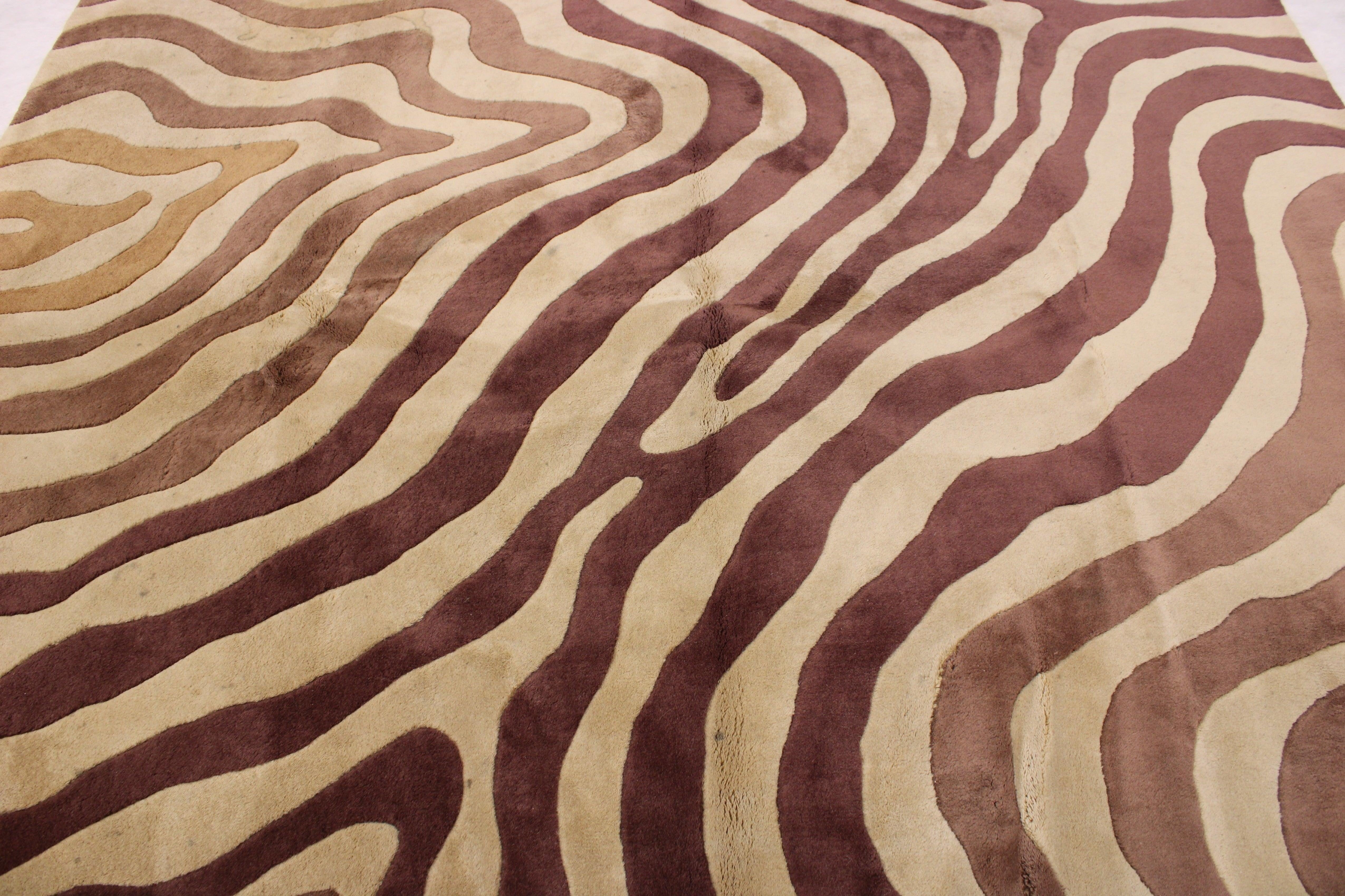 Indo Rug, Handmade Rug, Area Rugs, Dining Room Rug, 8x12 Rug