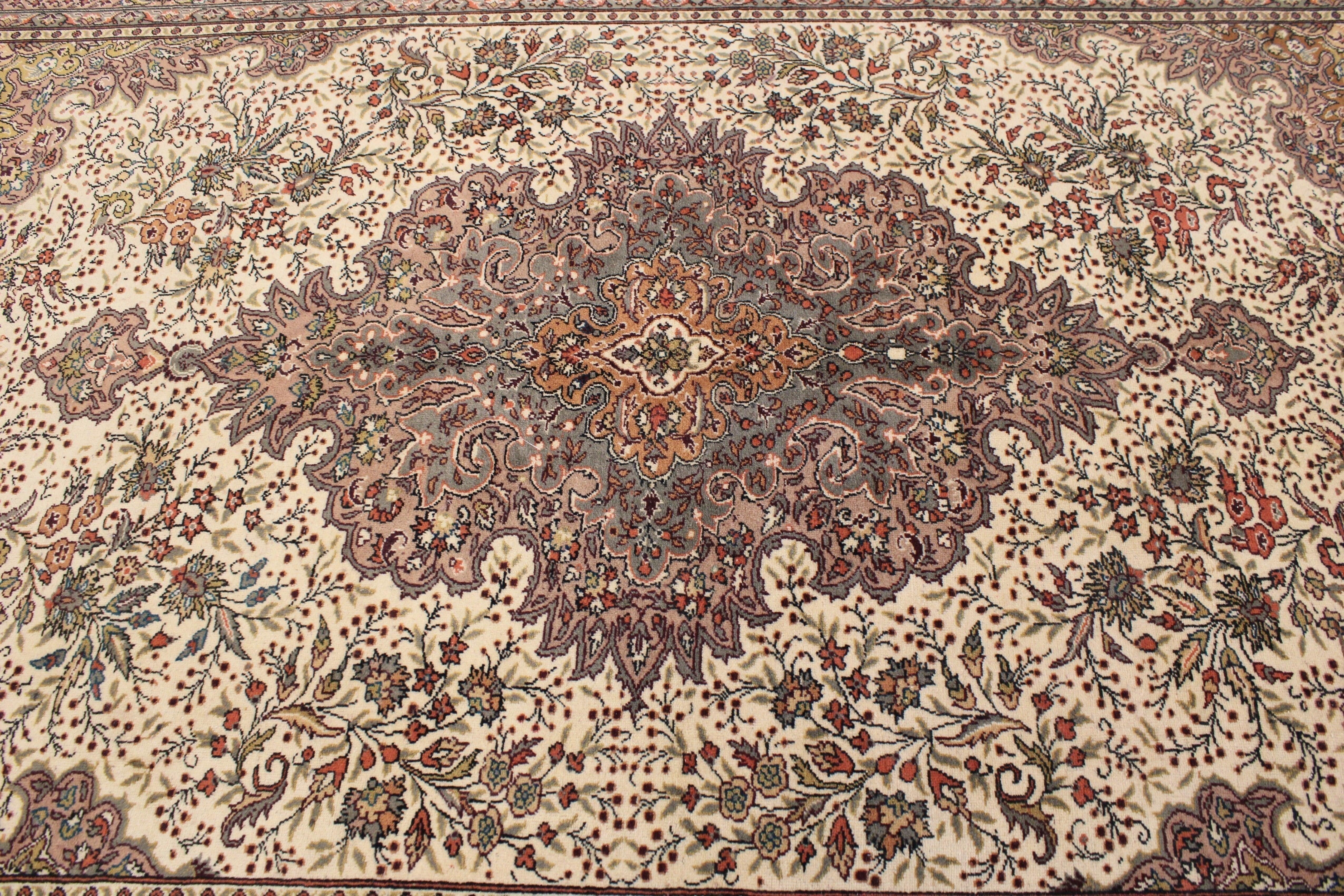 Kayseri Rug, Turkish Rug, Colorful Rugs, Knotted Rug, Living Room Rug