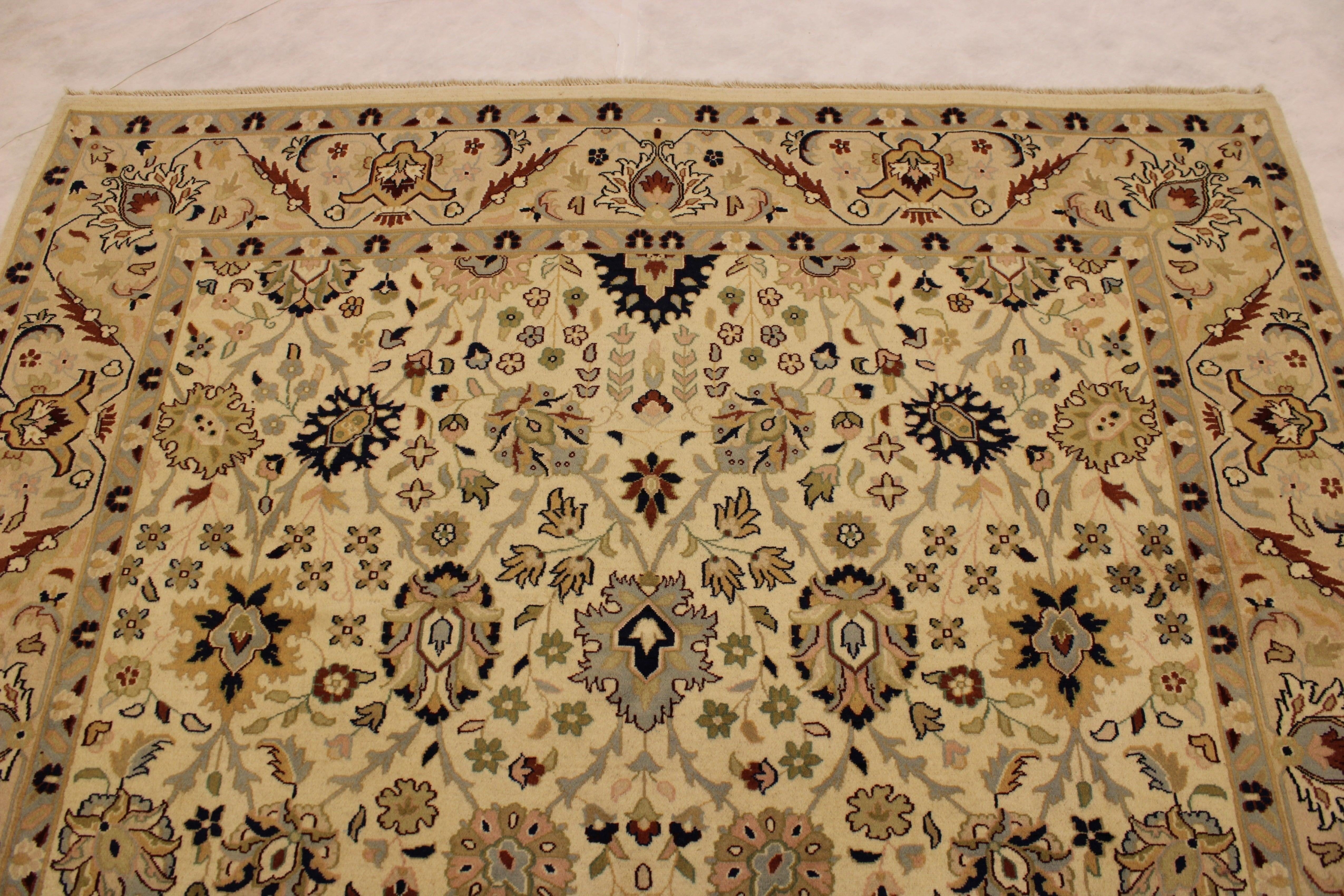 Pak Persian Rug, Hand Knotted Area Rug, Pakistani Rugs, Bedroom Rug, Rug 6x9