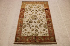 Silk Flower Rug, Types Of Persian Rugs, Rug Sizes, Rug Pile, 6x9 Rug