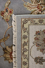 Hand Knotted Rugs, Silk Flower Rug, Area Rug On Carpet, Standard Rug Sizes