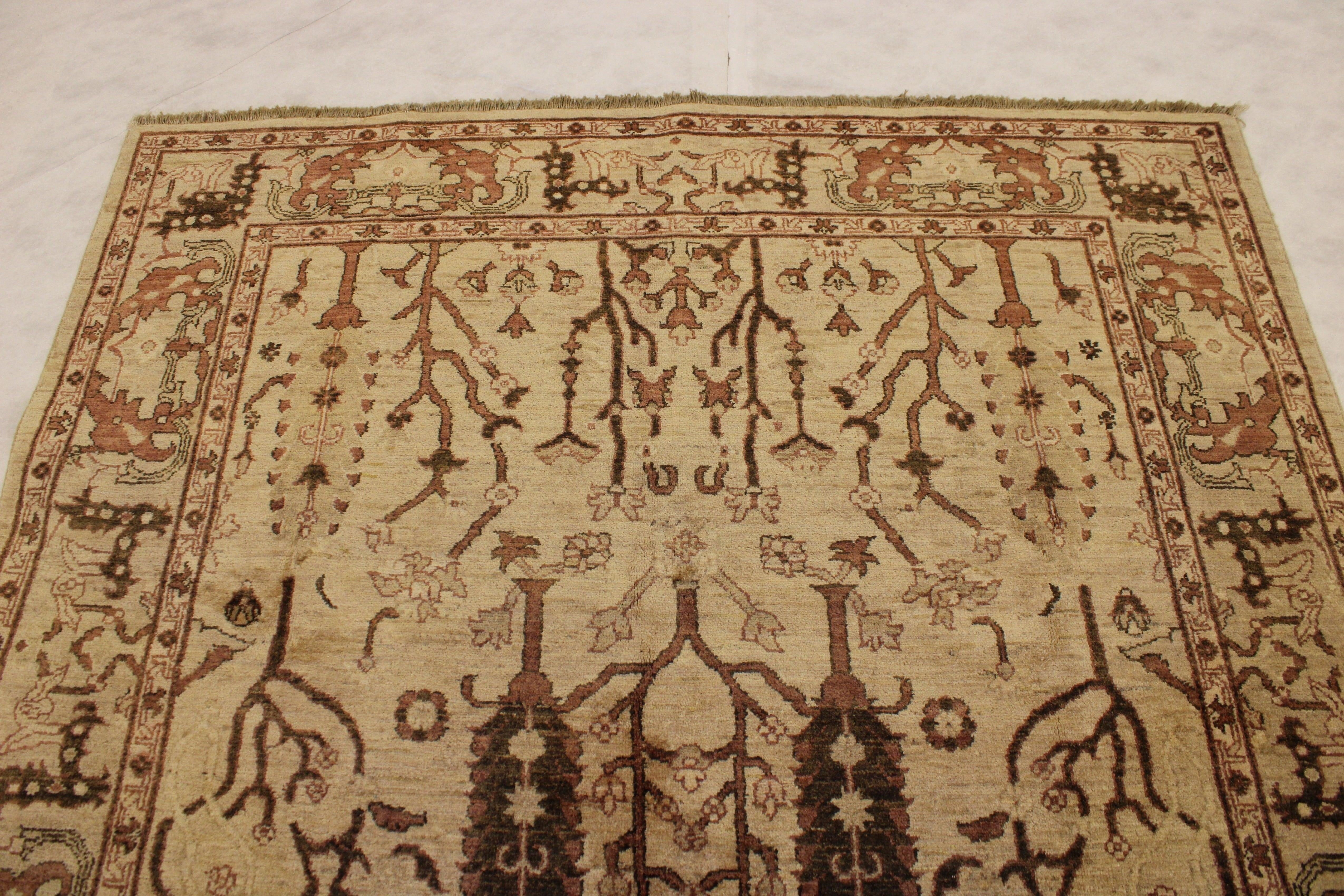 Peshawar Rug, Pakistani Rugs, Wool Rugs, Area Rug Dimensions, 5x8 Rug