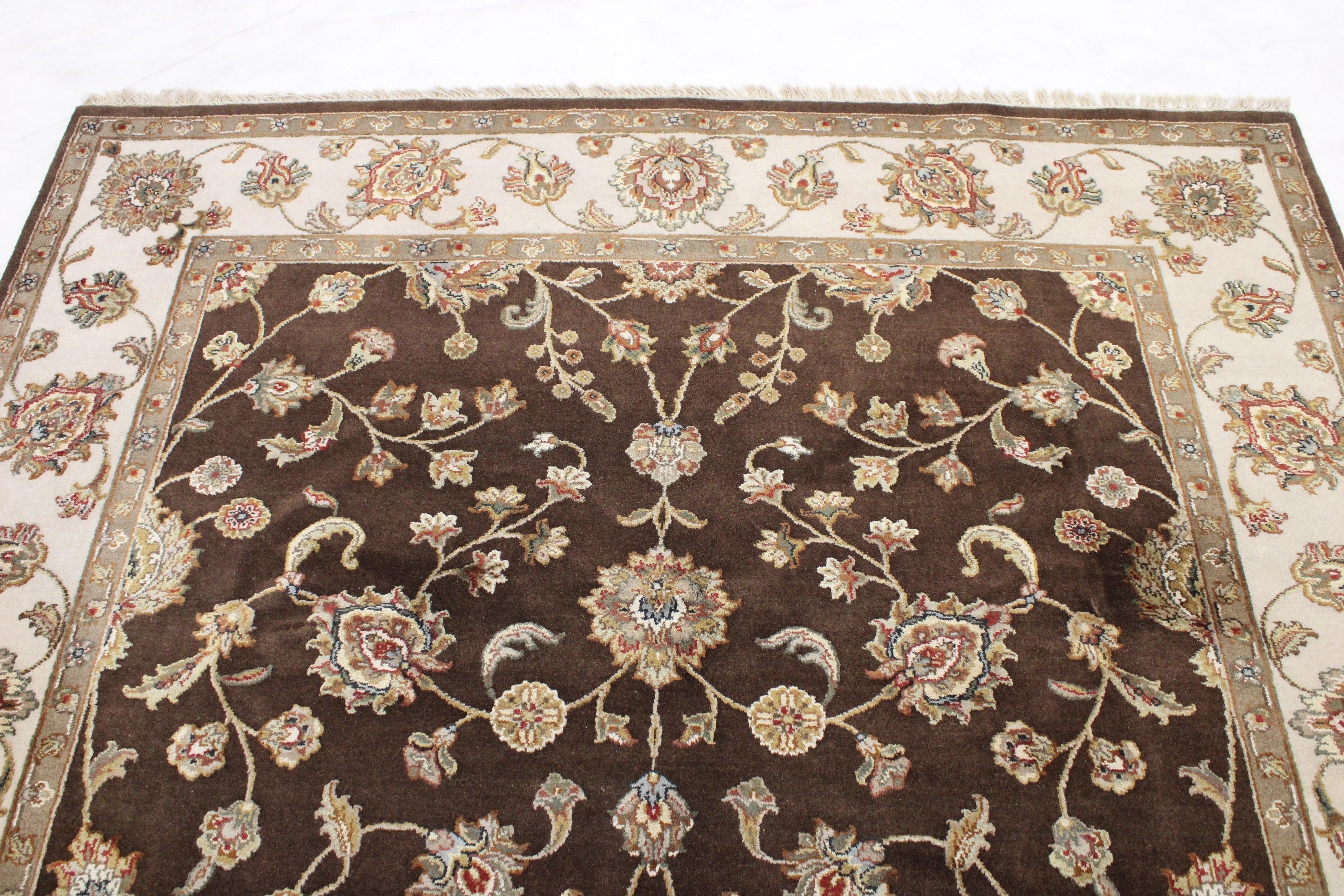 Authentic Rug, Area Rugs, Silk Flower Rug, 6x9 Rug, Bedroom Rugs g