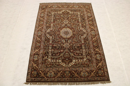 Colorful Area Rugs, Indian Rug, Bedroom Rug, Hand Knotted Wool Rugs