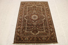 Colorful Area Rugs, Indian Rug, Bedroom Rug, Hand Knotted Wool Rugs