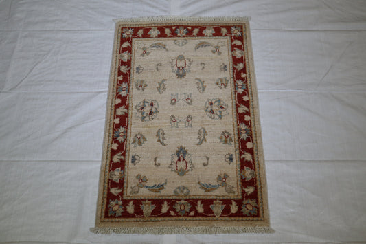Tribal Design Rug, Hand Knotted Rug, Afghanistan Rug, 2x3 Rug