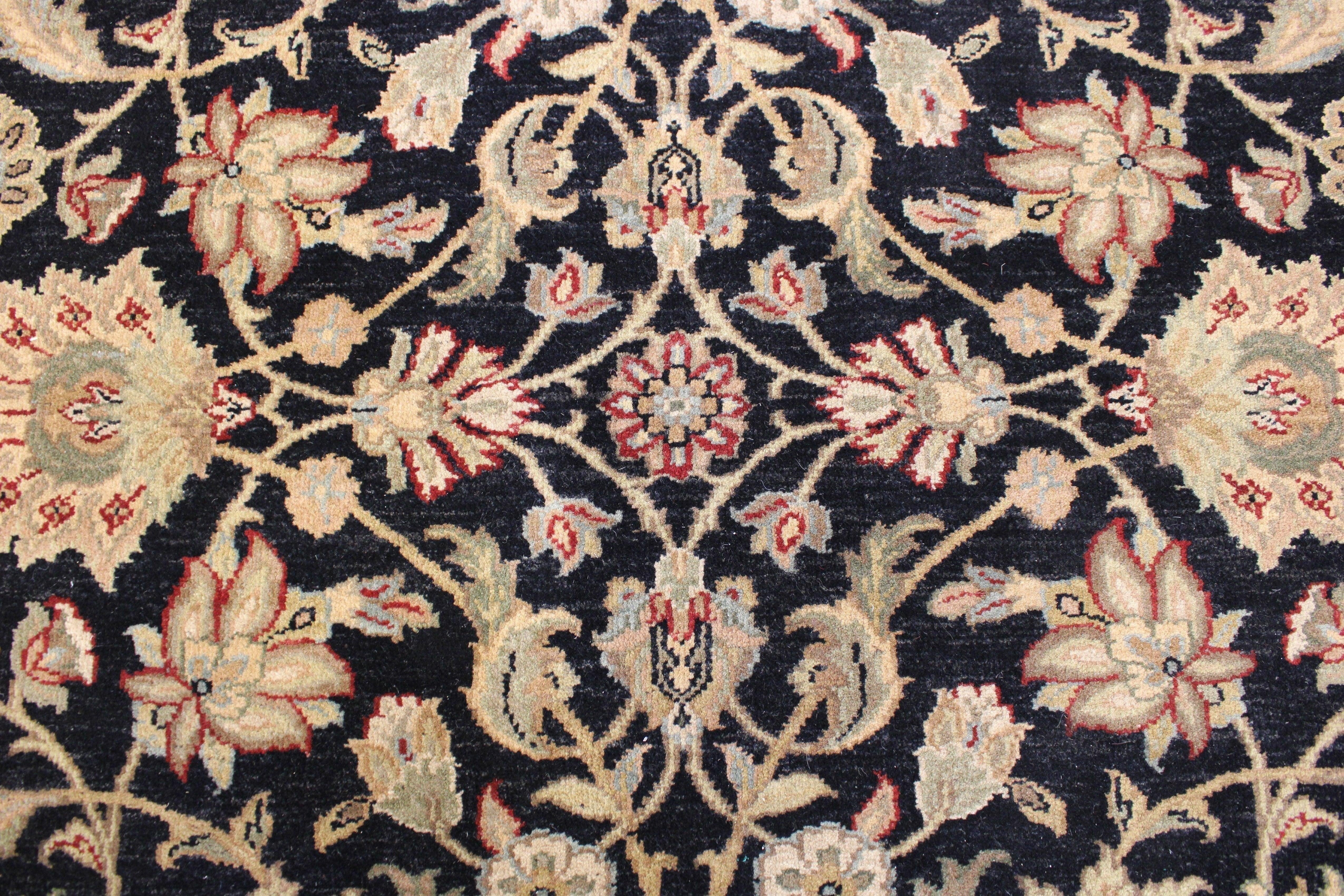 Hand Knotted Wool Rug, Indian Rugs, Area Rug, Discounted Rugs, 6x9 Rug