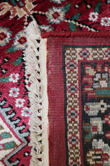 Jammu Kashmir Rug, Indian Traditional Rug, Colorful Area Rug