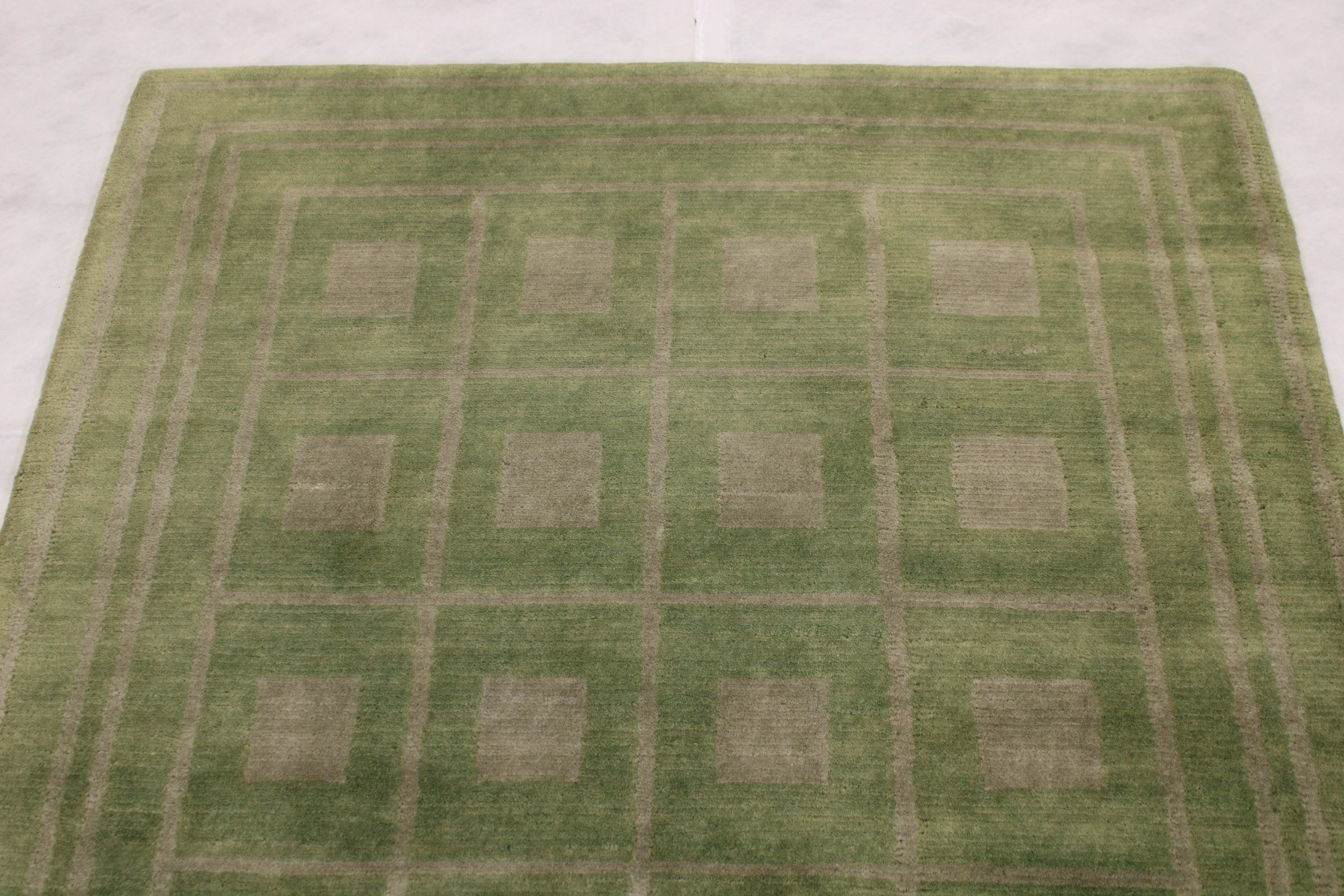 Floral Rug, Green Rug, Indian Rugs, 4x6 Rug, Kitchen Area Rugs, Entryway Rugs