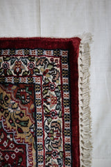 Jammu Kashmir Rug, Vegetable Dye Rug, Traditional Rug