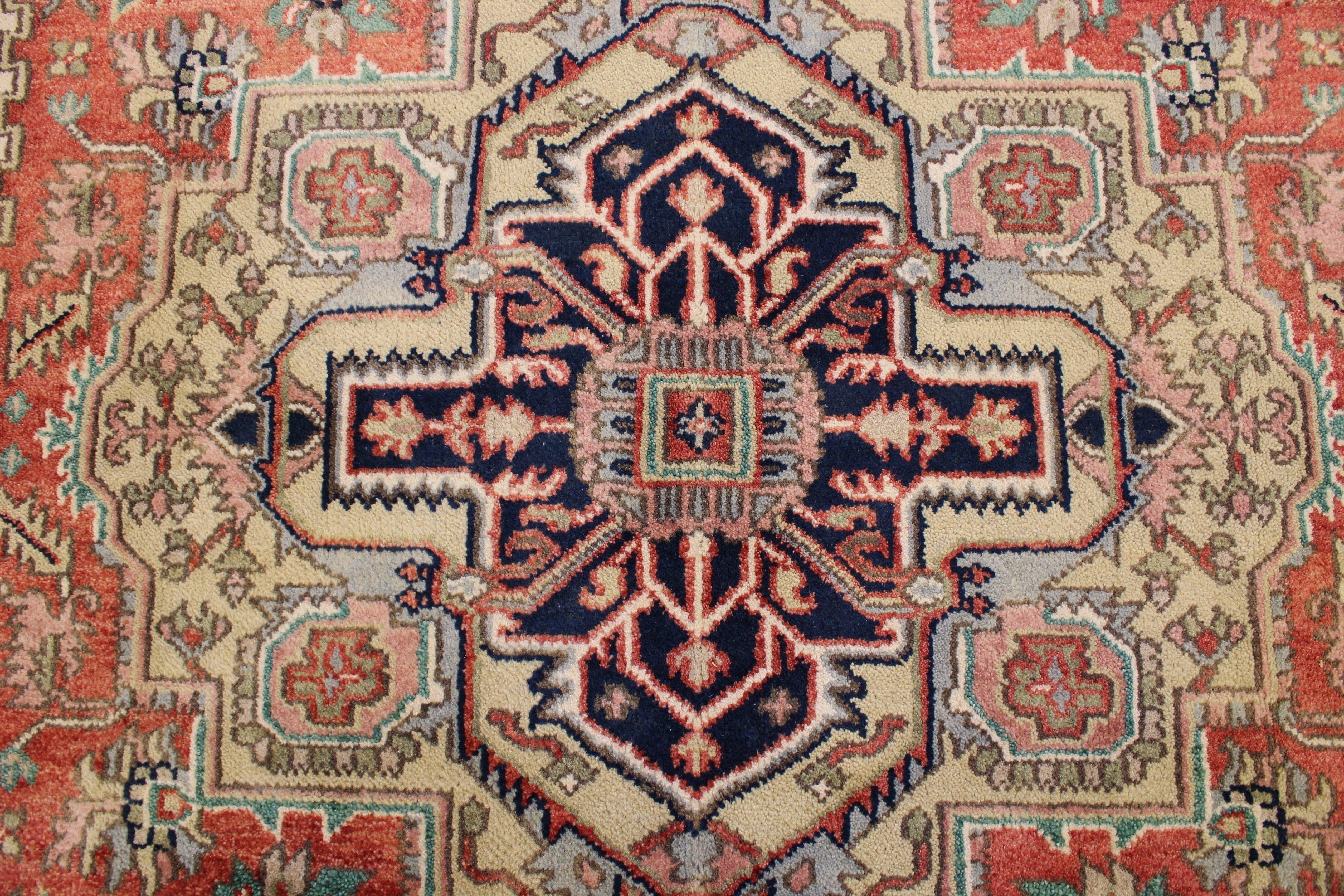 Serapi Rug, Vegetable Dye Rug, All Area, Oriental Rugs, Rug 6x9