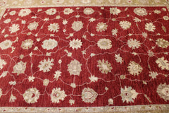 6'1" x 8'11" Oushak Hand Knotted Rug