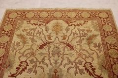 6'1" x 8'3" Peshawar Hand Knotted Rug