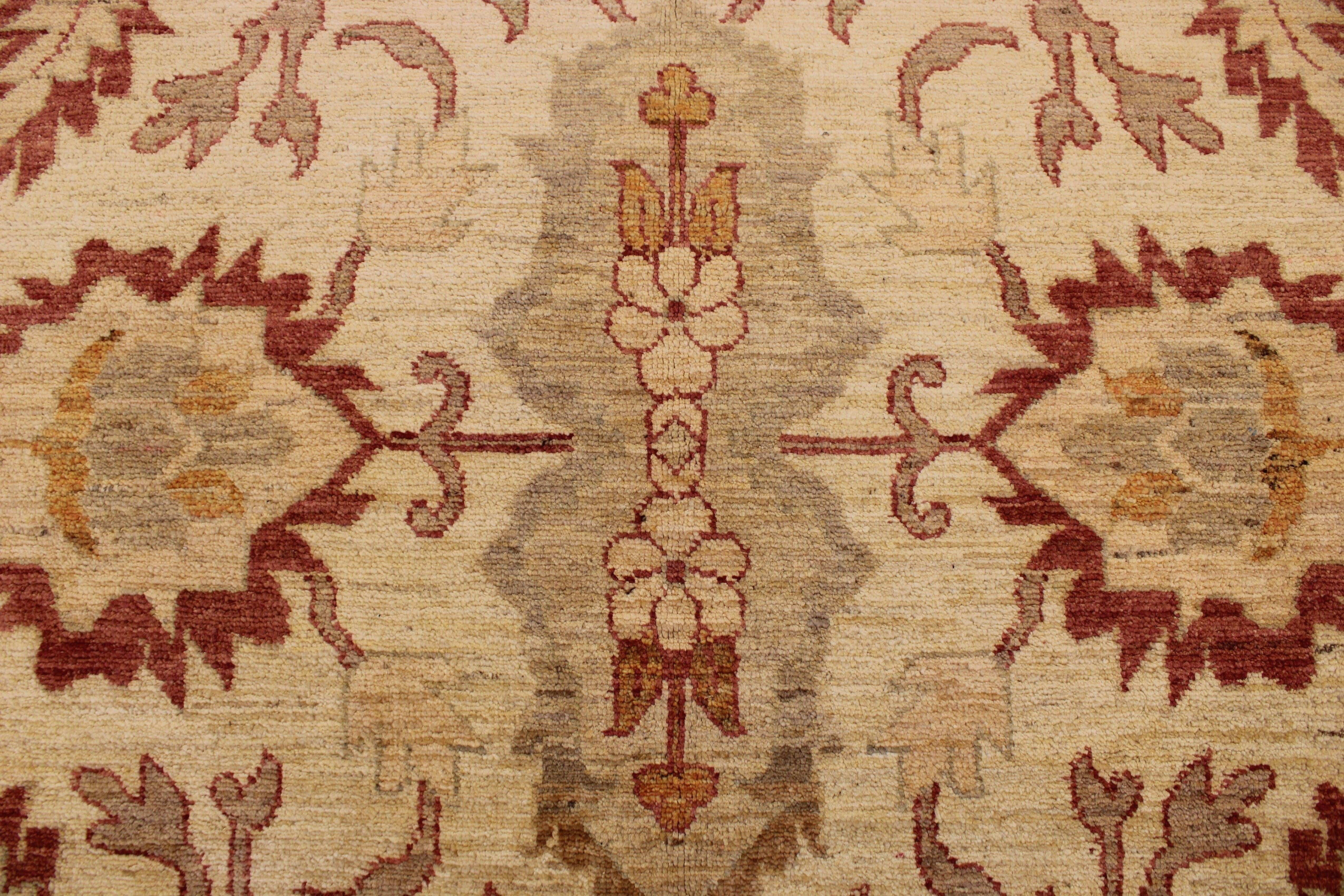 6'1" x 8'3" ft. Peshawar Hand Knotted Rug