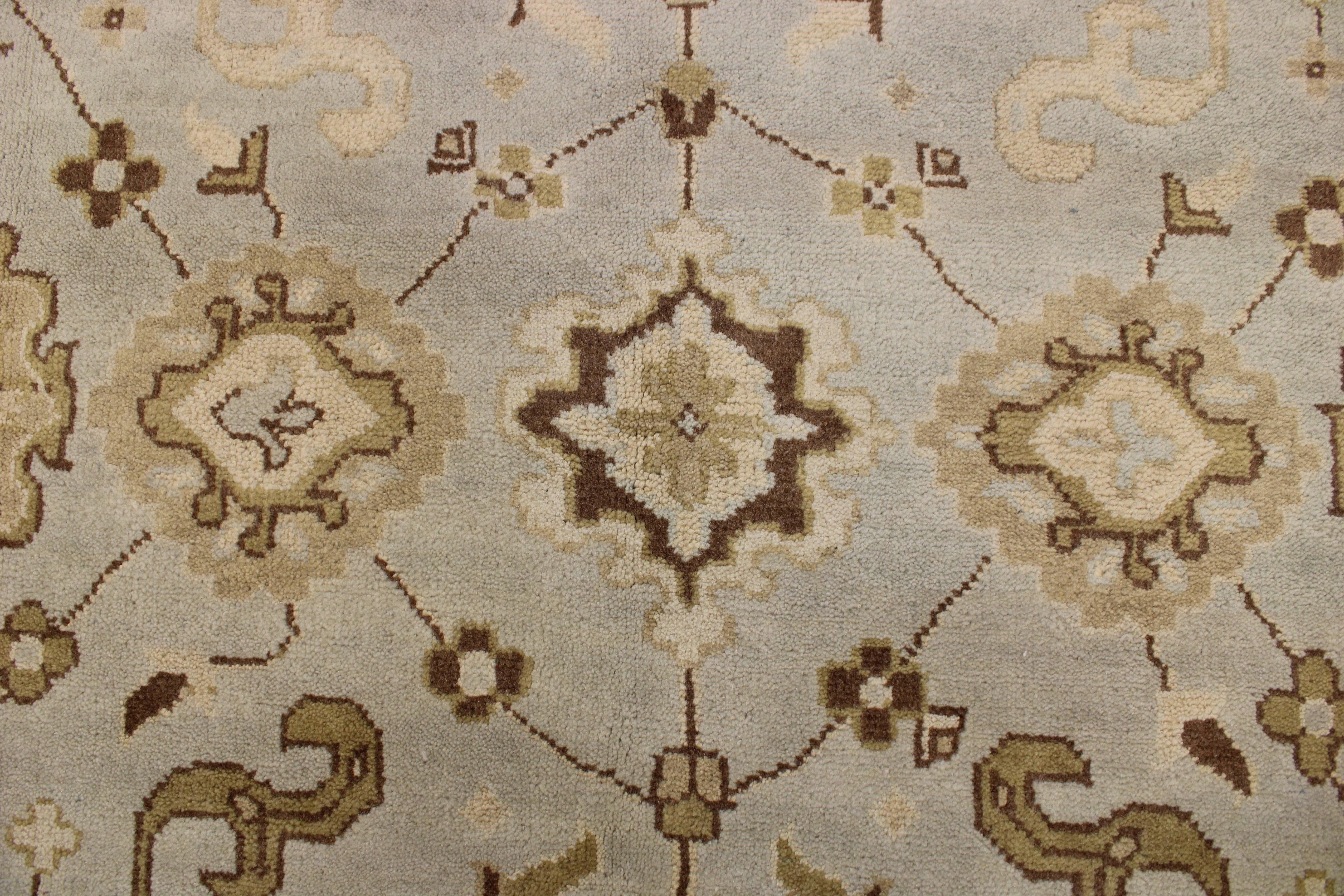 5'11" x 8'11" Oushak Hand Knotted Rug