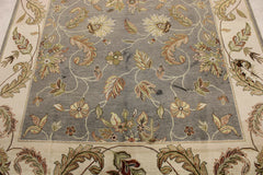 5'9" x 9'1" Jammu Kashmir Handmade Rug