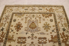 6'1" x 8'11" Oushak Hand Knotted Rug