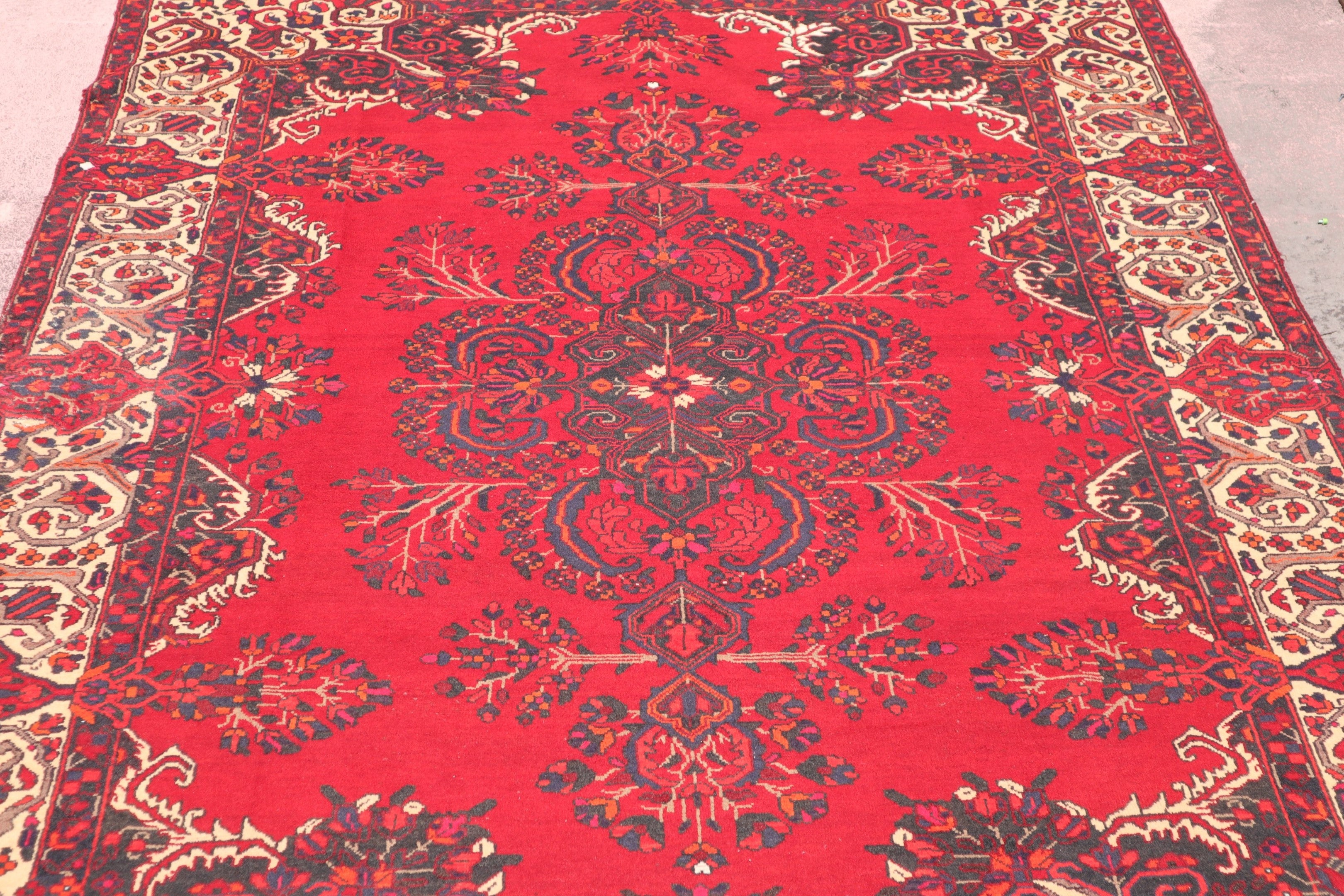 Tabriz Rug, Floral Rug, Handmade Persian Rugs, Area Rug