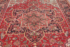 Authentic Persian Rug, Bright Rug, Knotted Rug, 8x12 Rug