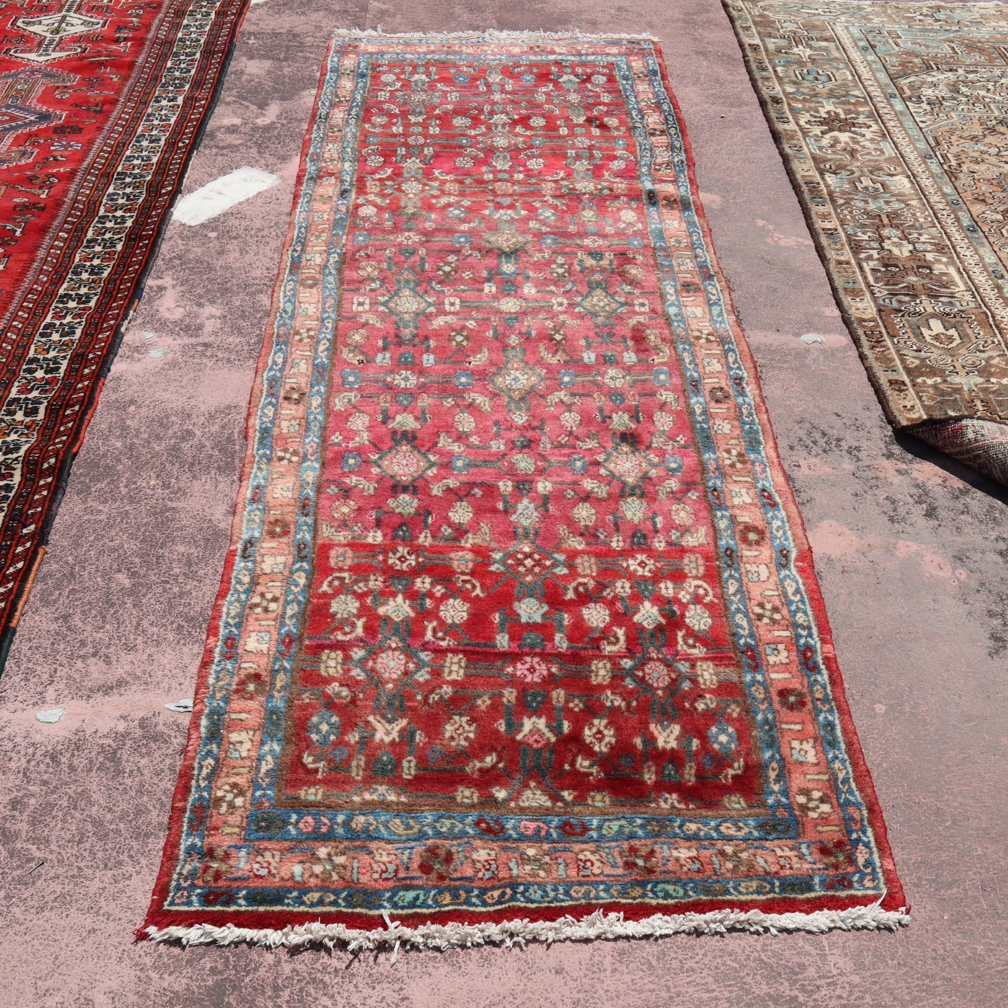 Persian Runner, Traditional Runner, Hand Knotted Wool Runner