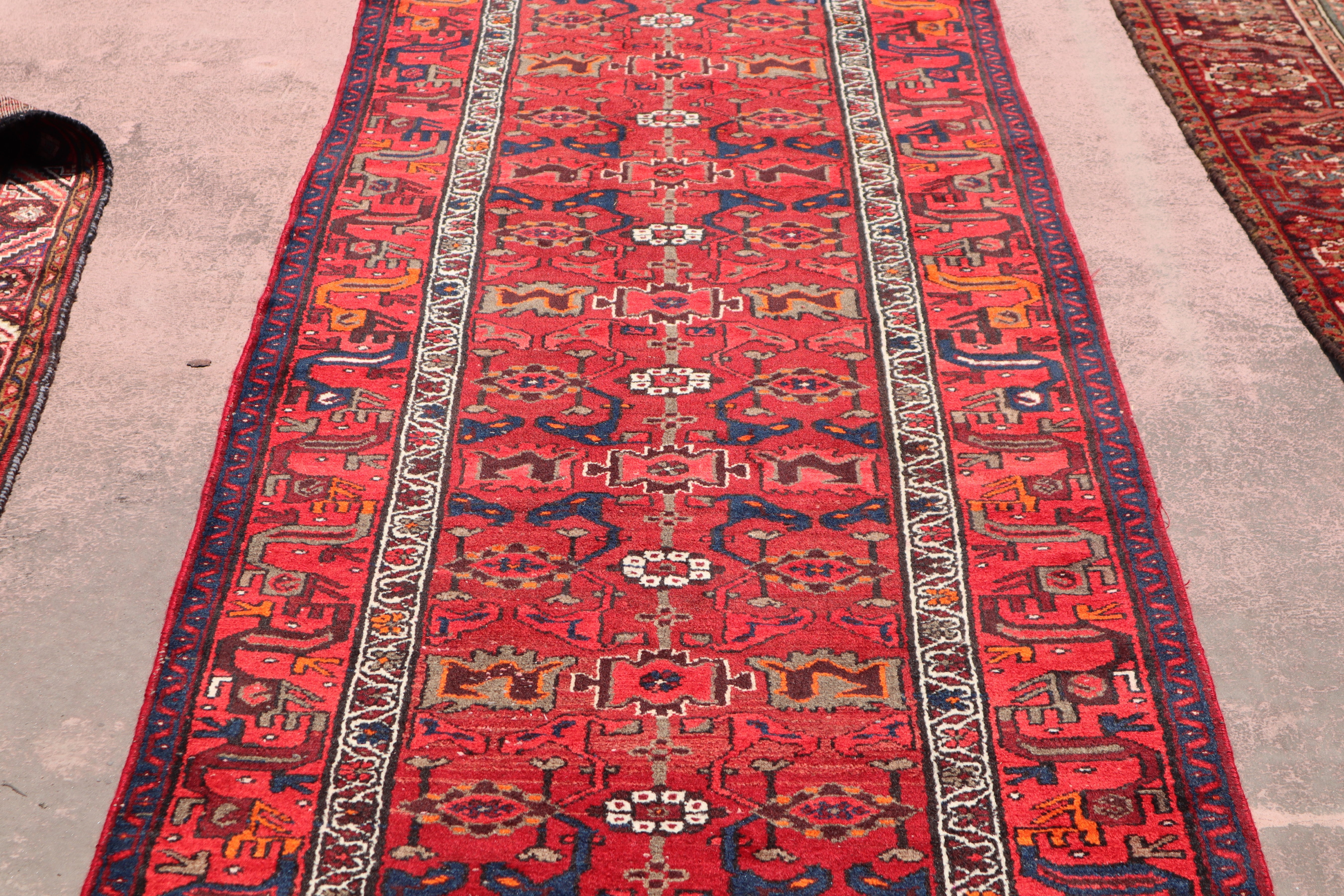 Meshkin Rug, Floral Runner, Indian Runner, 3x16 Runner