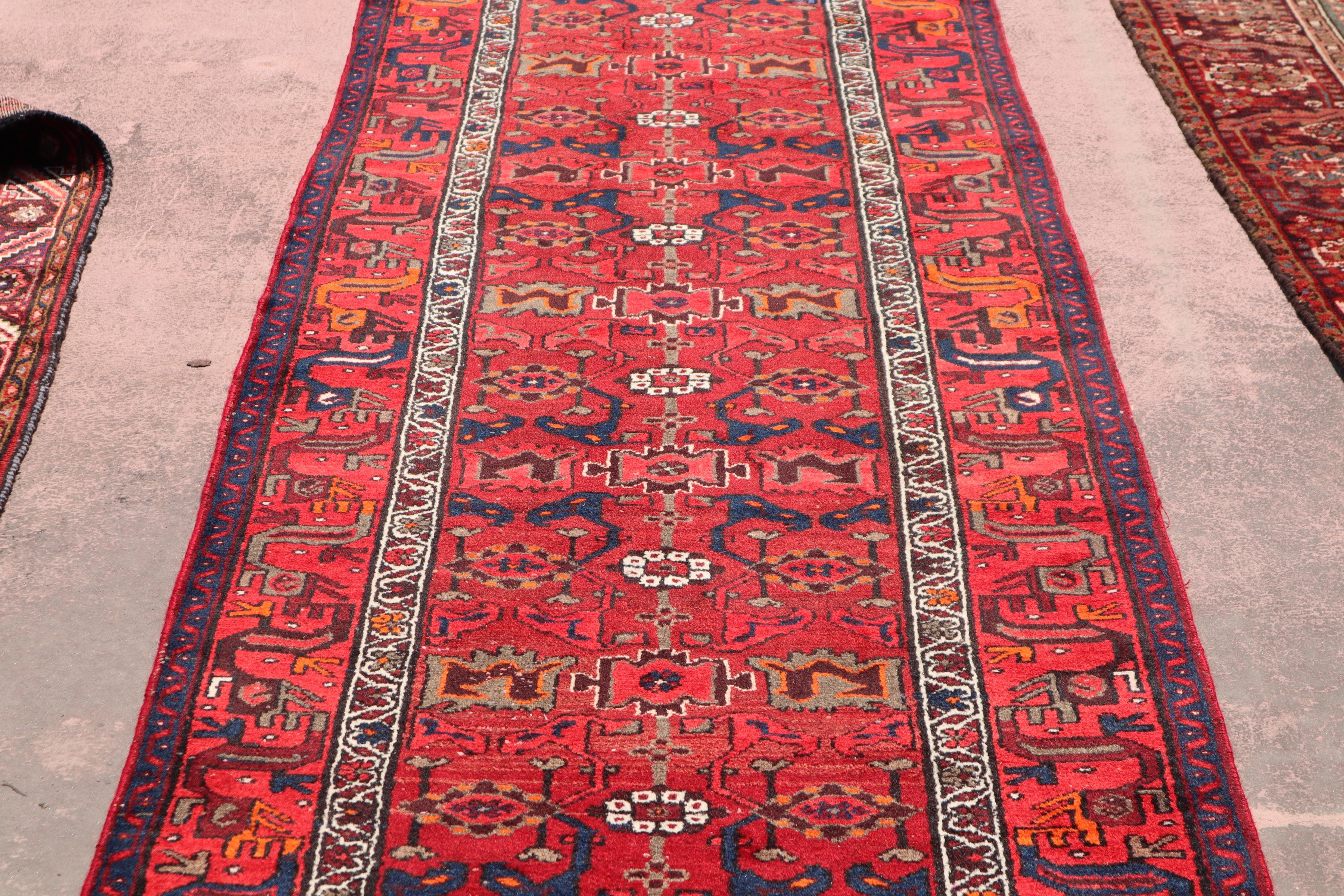 Meshkin Rug, Floral Runner, Indian Runner, 3x16 Runner