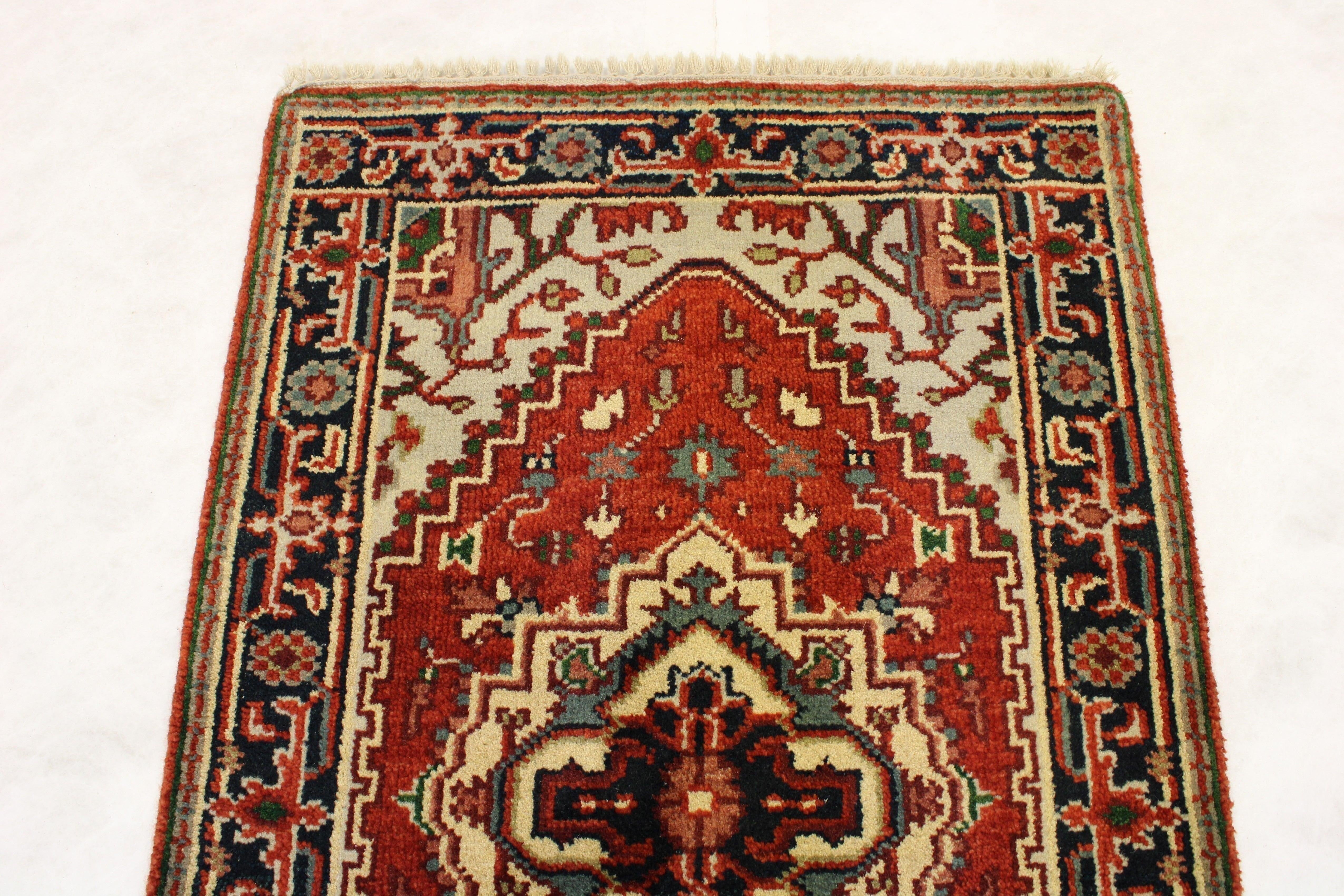 Serapi Rug, Runner Rugs, Indian Rugs, Hallway Rugs, Entryway Rugs, Kitchen Rugs