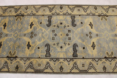 Antique Runner, Oushak Rugs, Hall Runners, Outdoor Runner Rug, Entryway Rug Size