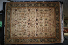 Agra Rug, Traditional Rug, Indian Wool Rug, 9x12 Rug