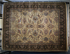 Mahal Design Rug, Indo Rug, Oriental Wool Rug, 9x12