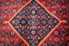 Mahalat Rug, Geometric Rug, Hand Knotted Rug