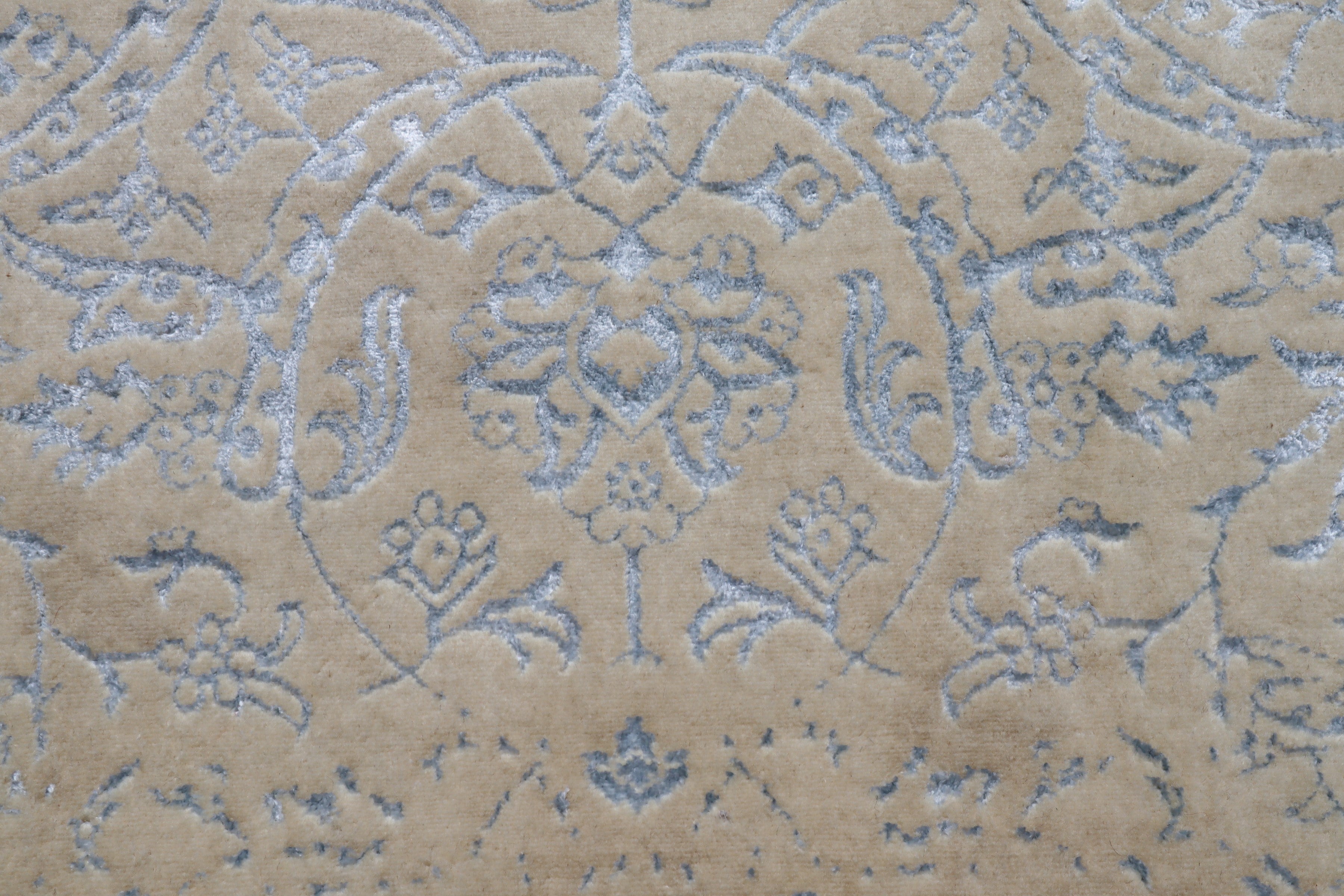 Afghan Contemporary Rug, Hand Knotted Wool Rug, 9x13 Area Rug