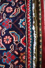 Mahalat Rug, Geometric Rug, Hand Knotted Rug