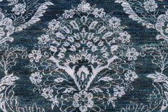 Colorful Area Rug, Hand Knotted Rug, Contemporary Rug