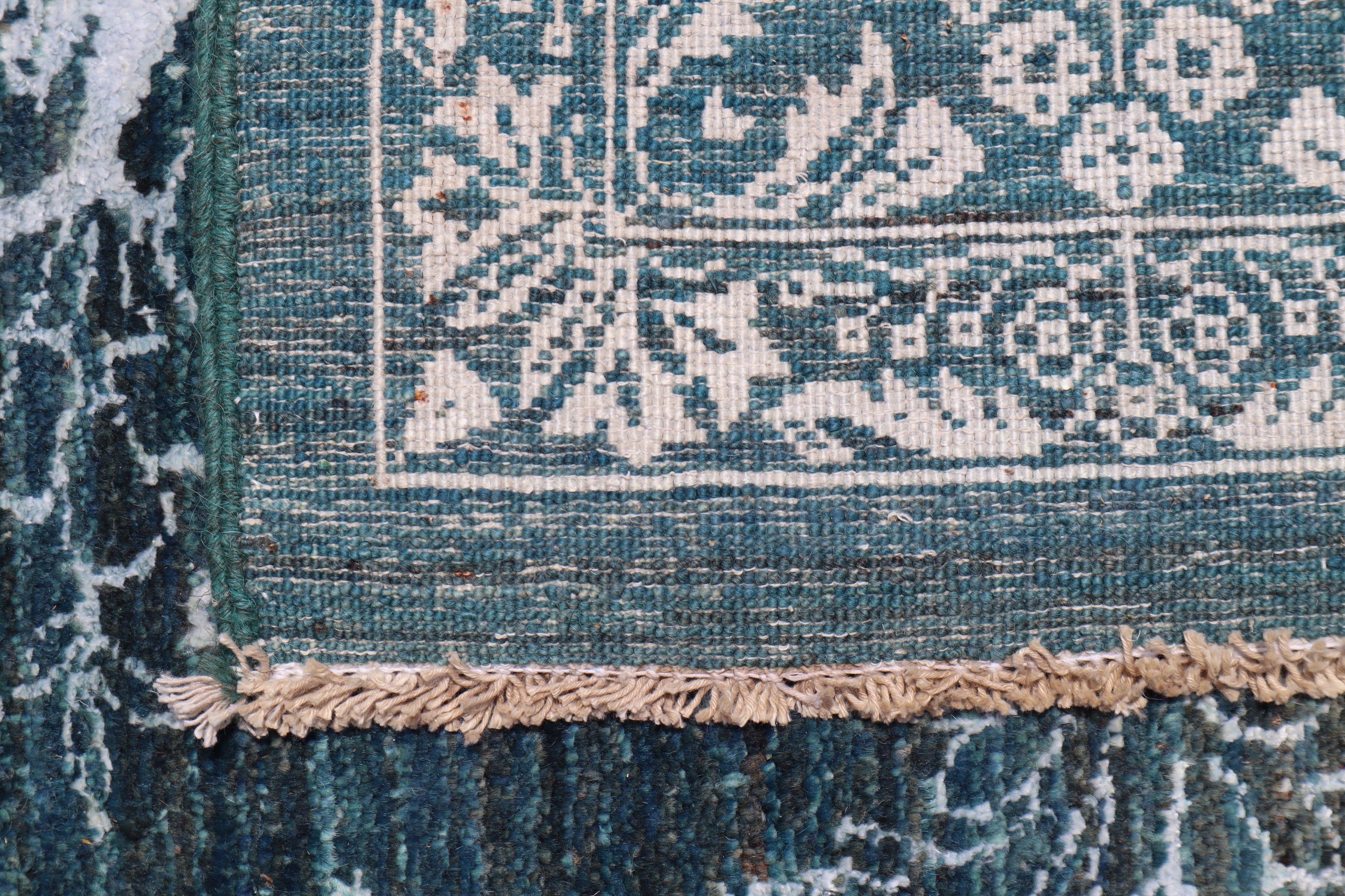 Colorful Area Rug, Hand Knotted Rug, Contemporary Rug