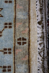 Antique Oushak Rug, Geometric Rug, Hand Knotted Indian Rug