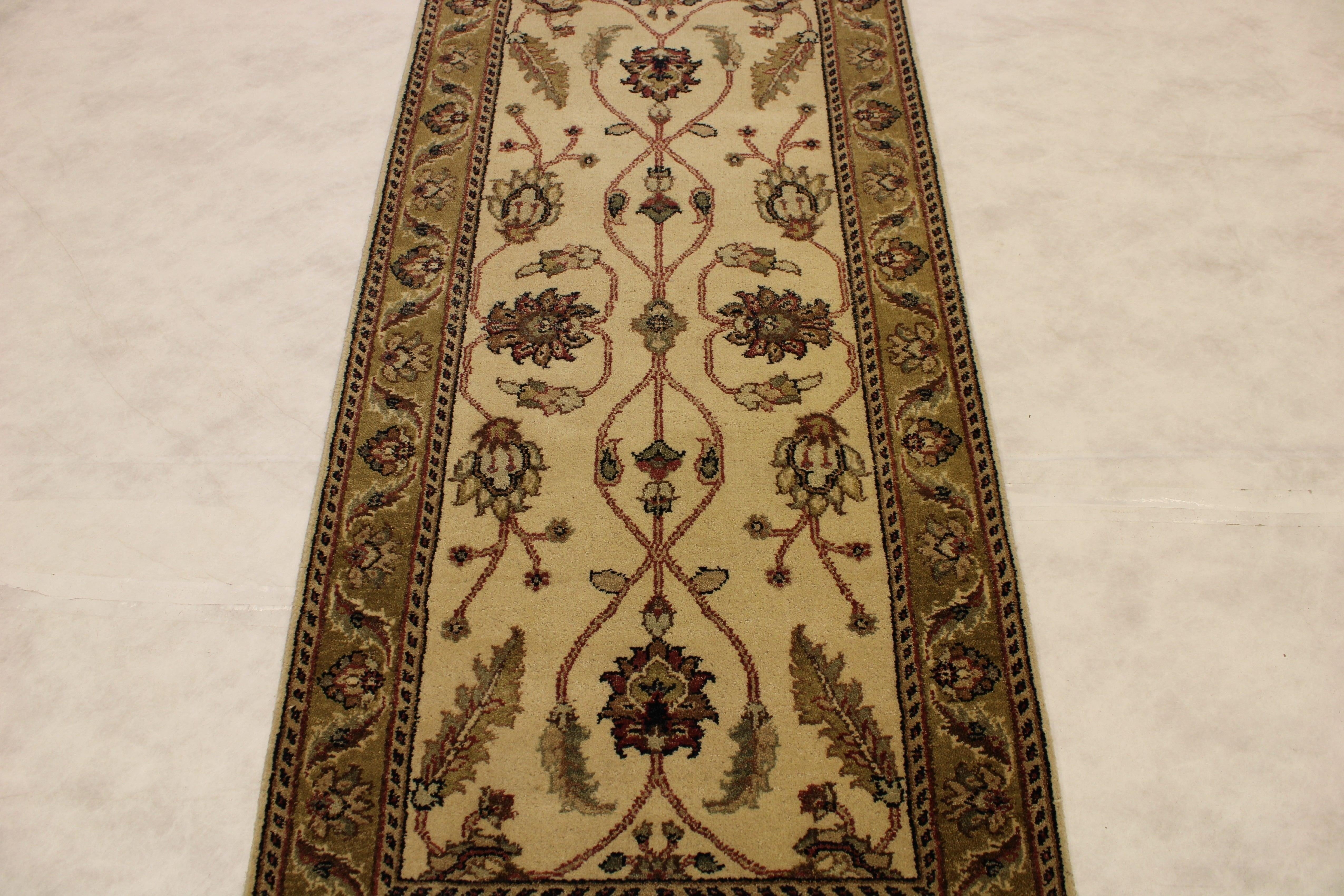 Runners, Ivory Rug, Indian Rug, Kitchen Runner, Hallway Runners, Entryway Runner