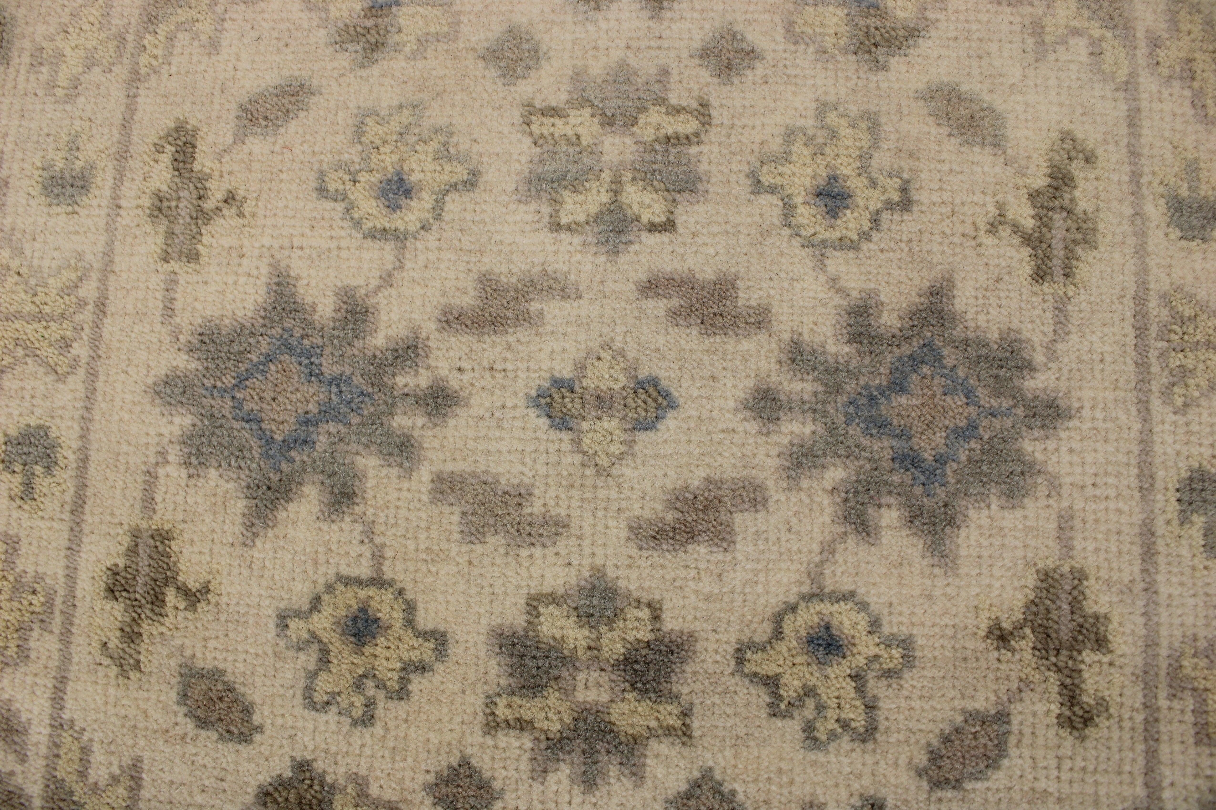 2'6" x 11'9" Oushak Hand Knotted Runner