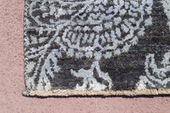 Contemporary Hand Knotted Rug, Afghanistan Wool Rug