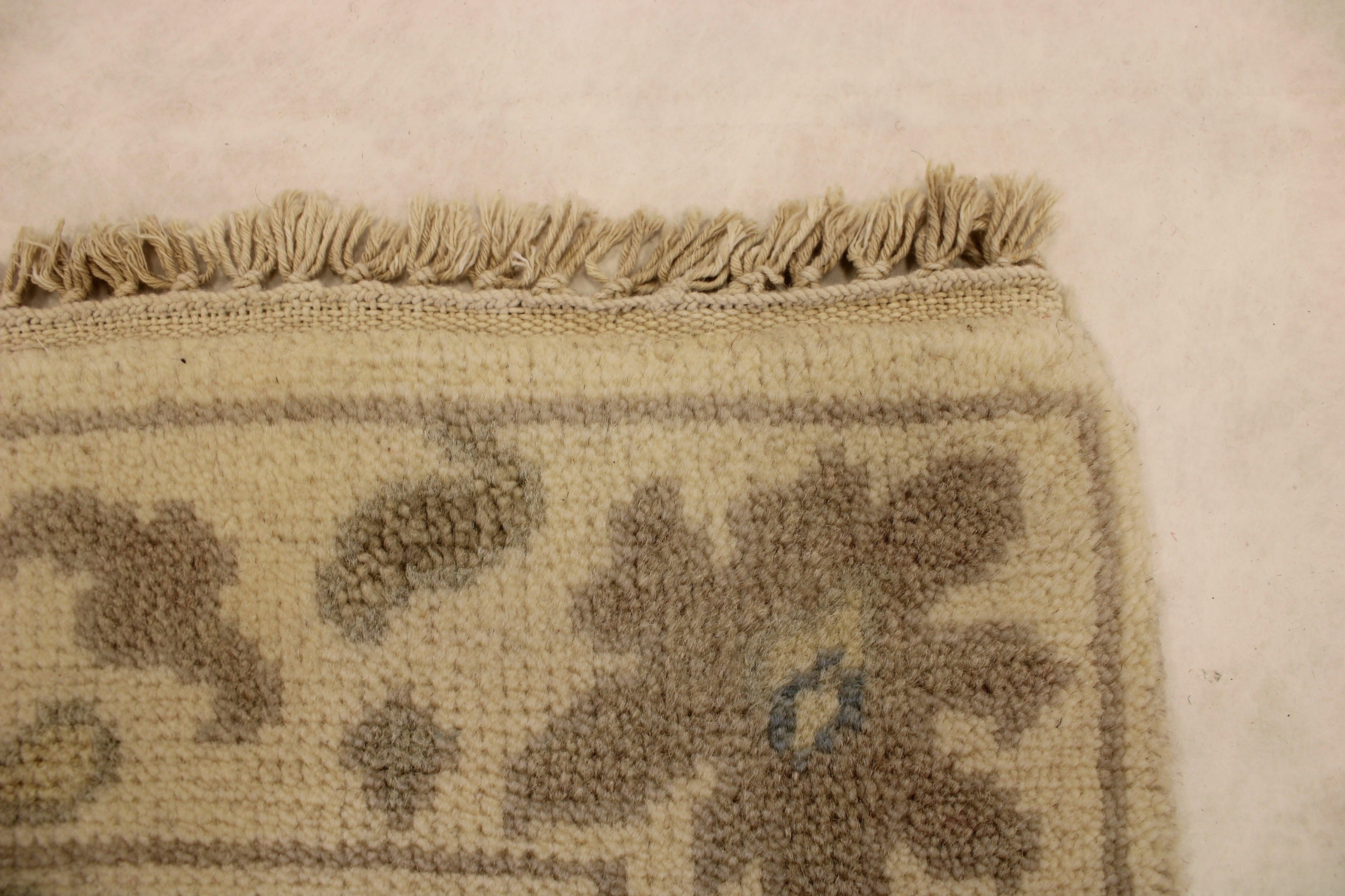 2'6" x 11'9" Oushak Hand Knotted Runner