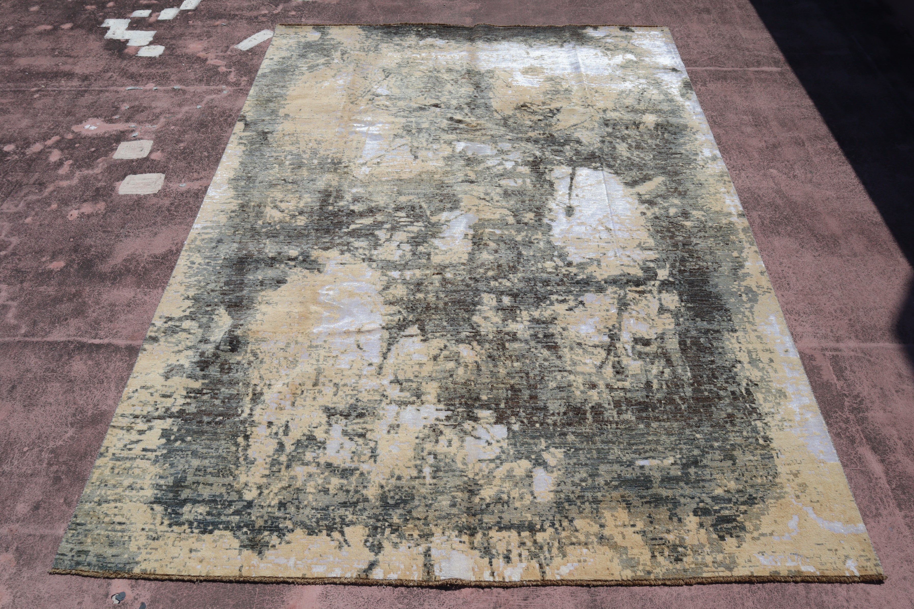 Contemporary Rug, Hand Knotted Rug, Wool Rug, Area Rug