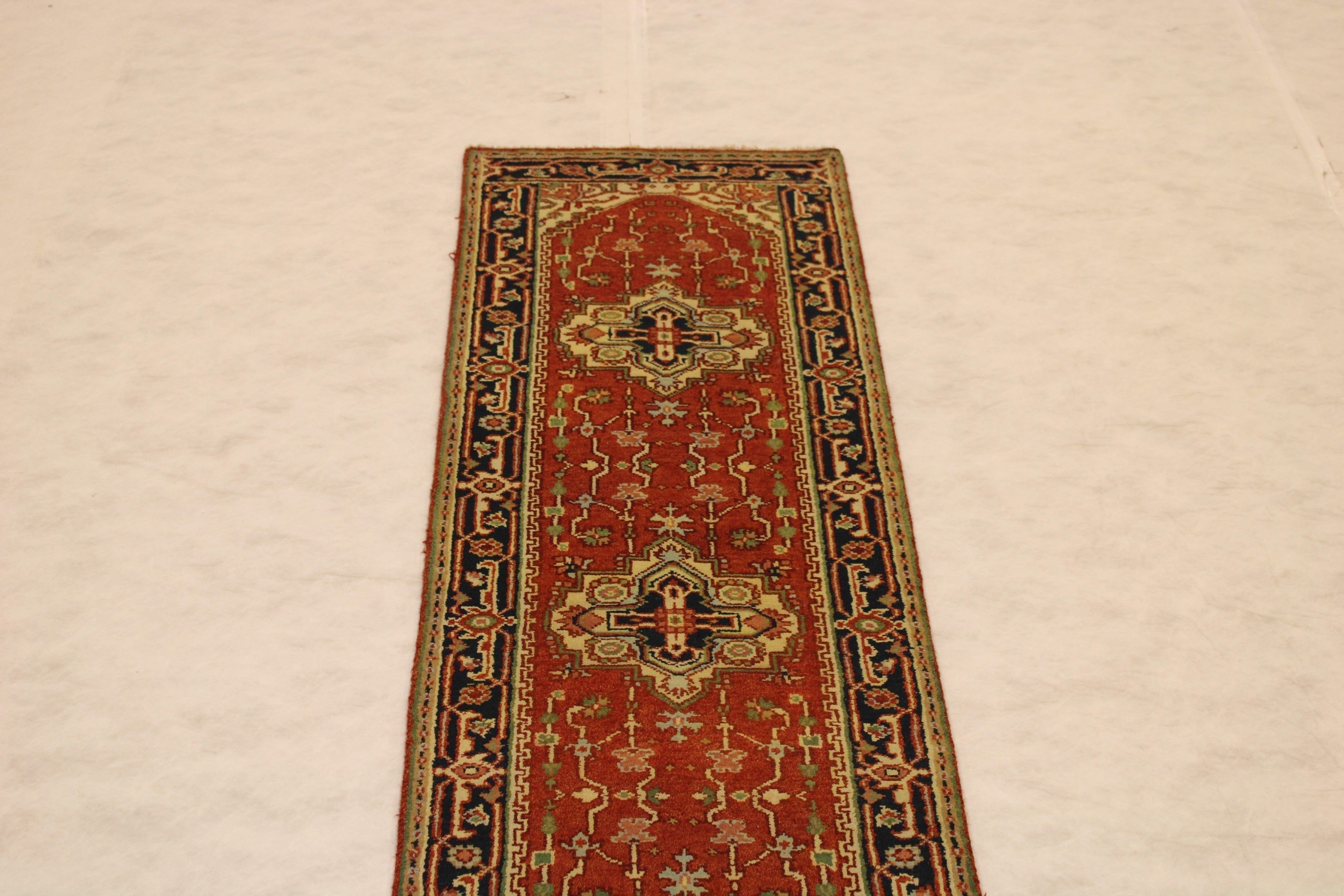 Serapi, Traditional Rug, 10 Foot Runners, Non Slip Runner Rugs, Kitchen Runners