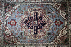 Oushak Rug, Persian Rug, Indian Rug, 9x12 Area Rug