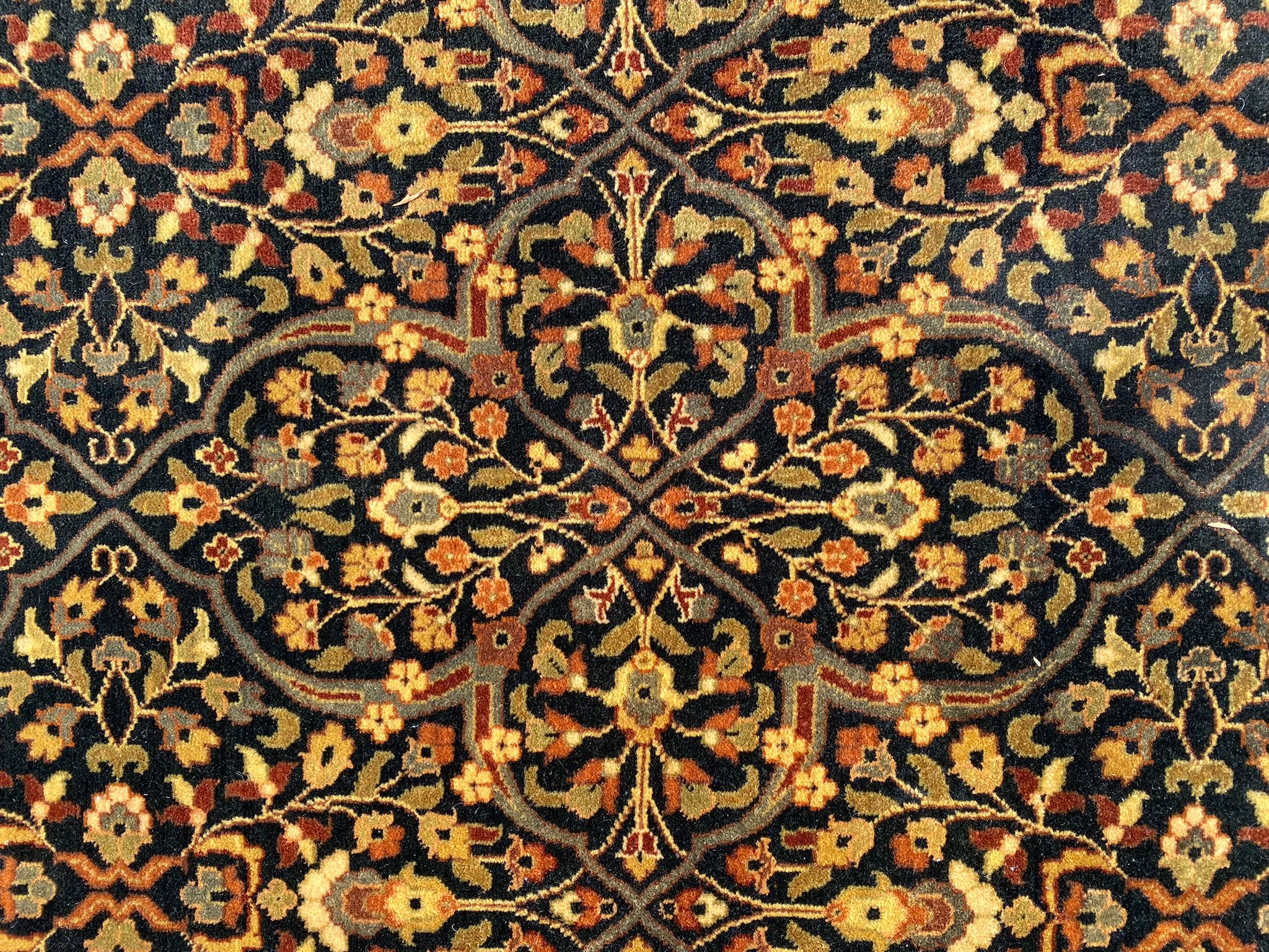 Sarook Rug, Hand Knotted Wool Runner, 3x16 Runner