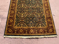 Sarook Rug, Hand Knotted Wool Runner, 3x16 Runner