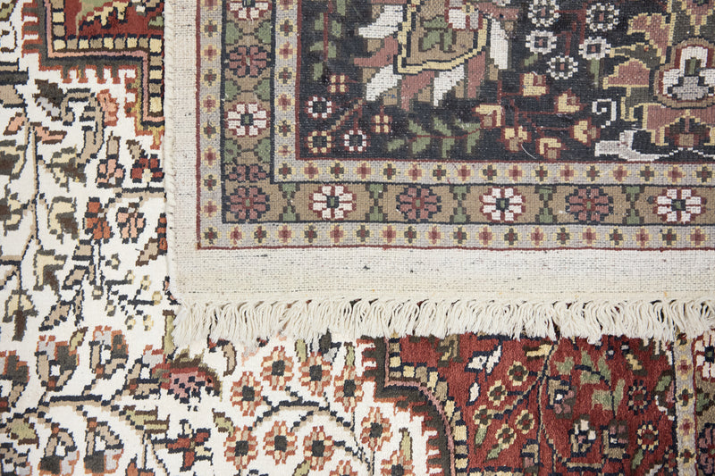 Traditional Rug, Persian Design Rug, Jammu Kashmir Rug